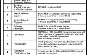 Jobs at MIU Nerian Sharif AJK 2023