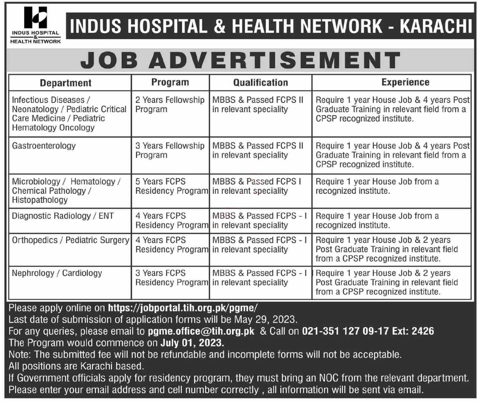 indus-hospital-residency-fellowship-program-2023-latest-jobs-in