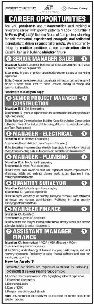 latest jobs in pakistan, jobs in pakistan, latest jobs pakistan, jobs at al feroz pvt ltd karachi 2023, jobs in karachi, latest jobs in karachi, jobs search, jobs hunt, jobs nearby karachi, construction jobs in karachi
