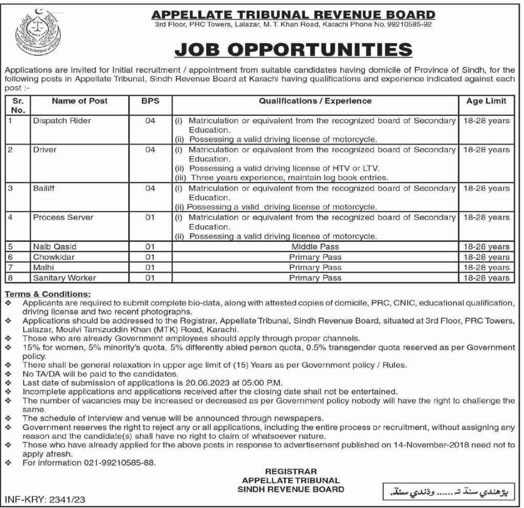 latest jobs in pakistan, jobs in pakistan, latest jobs pakistan, newspaper jobs today, latest jobs today, jobs today, jobs search, jobs hunt, new hirings, jobs nearby me, latest jobs at revenue board sindh 2023, 