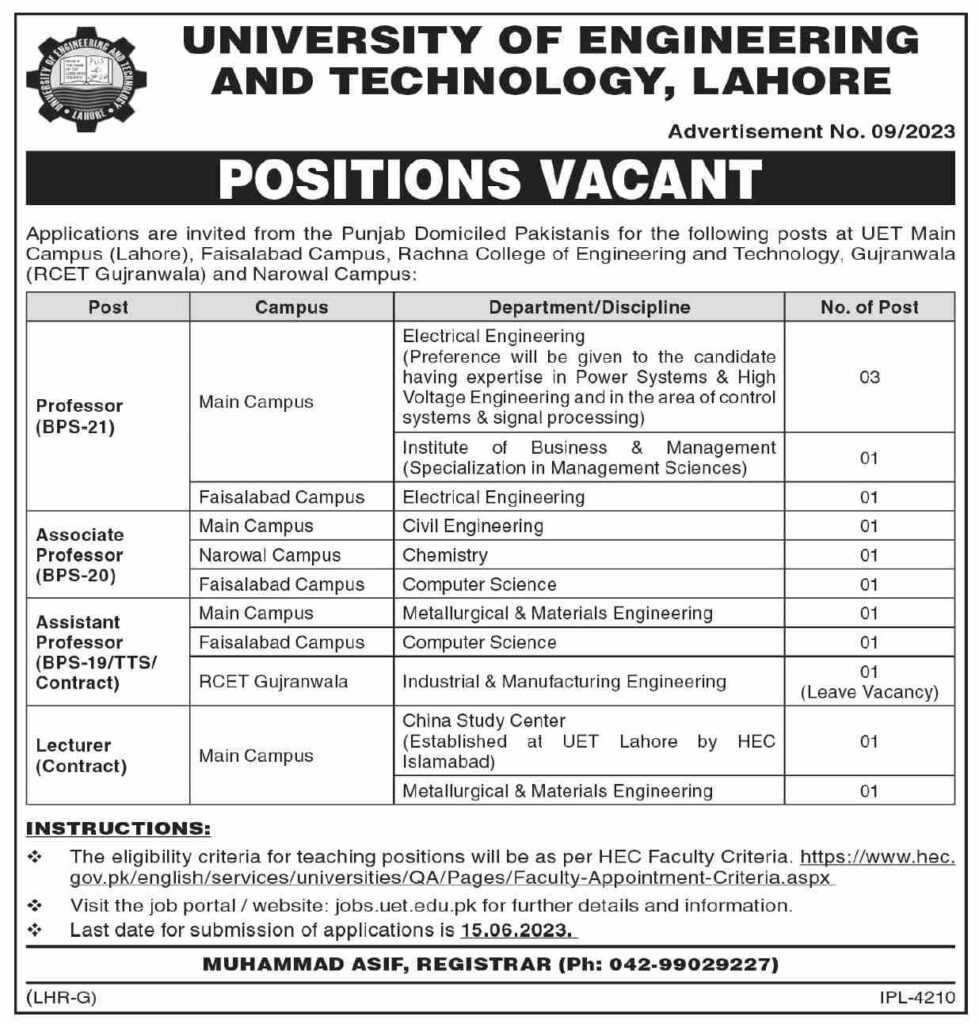 latest jobs in uet lahore, university of engineering and technology lahore jobs, uet careers, latest jobs in uet lahore, latest jobs in pakistan, jobs in pakistan, latest jobs pakistan, newspaper jobs today, latest jobs today, jobs today, jobs search, jobs hunt, new hirings, jobs nearby me