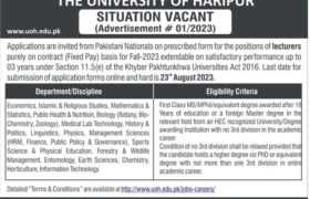 latest jobs in haripur, new jobs at university of haripur 2023, university of haripur jobs, latest jobs in pakistan, jobs in pakistan, latest jobs pakistan, newspaper jobs today, latest jobs today, jobs today, jobs search, jobs hunt, new hirings, jobs nearby me