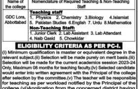 latest jobs in abbottabad, jobs at degree college lora abbottabad 2023, latest jobs in pakistan, jobs in pakistan, latest jobs pakistan, newspaper jobs today, latest jobs today, jobs today, jobs search, jobs hunt, new hirings, jobs nearby me