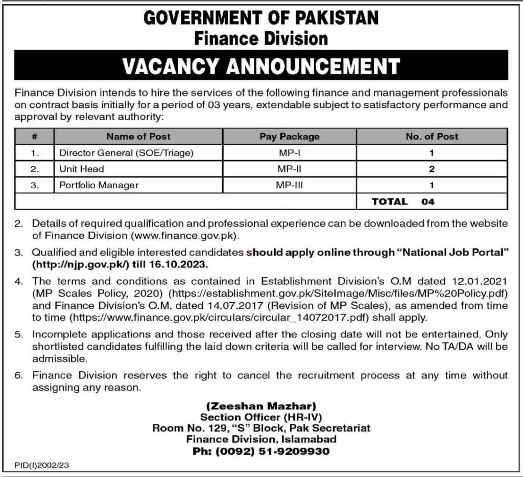 latest jobs in islamabad, federal govt jobs, jobs at finance division islamabad 2023, latest jobs in pakistan, jobs in pakistan, latest jobs pakistan, newspaper jobs today, latest jobs today, jobs today, jobs search, jobs hunt, new hirings, jobs nearby me,