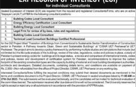 Consultancy Positions at UET Peshawar 2023
