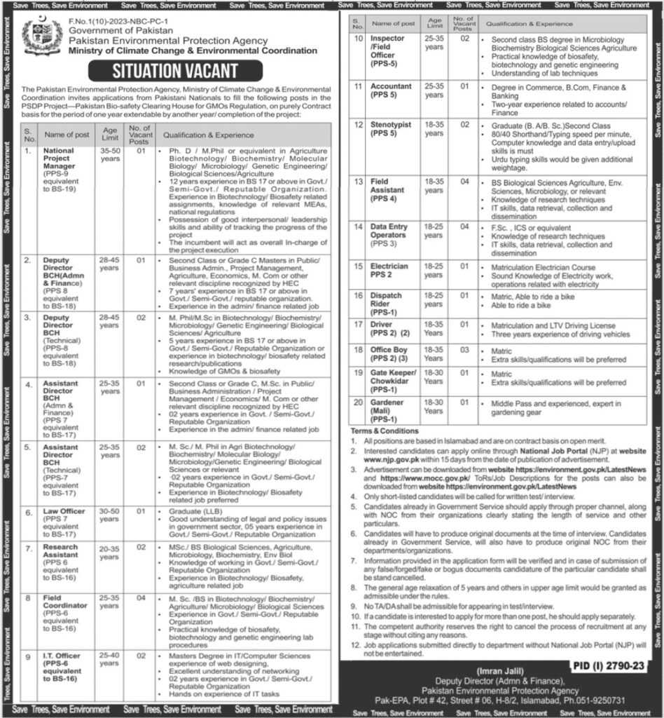 latest jobs in islamabad, federal govt jobs, pakistan environmental protection agency jobs 2023, latest jobs in pakistan, jobs in pakistan, latest jobs pakistan, newspaper jobs today, latest jobs today, jobs today, jobs search, jobs hunt, new hirings, jobs nearby me,