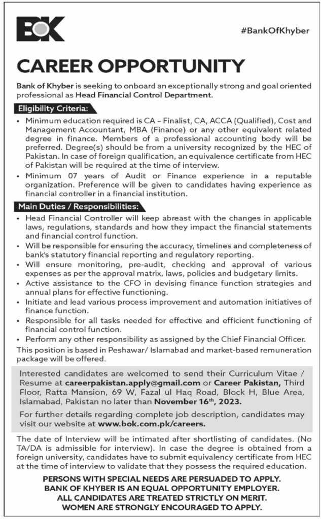 latest jobs in islamabad, jobs in islamabad, new job at bank of khyber 2023, latest jobs in pakistan, jobs in pakistan, latest jobs pakistan, newspaper jobs today, latest jobs today, jobs today, jobs search, jobs hunt, new hirings, jobs nearby me,