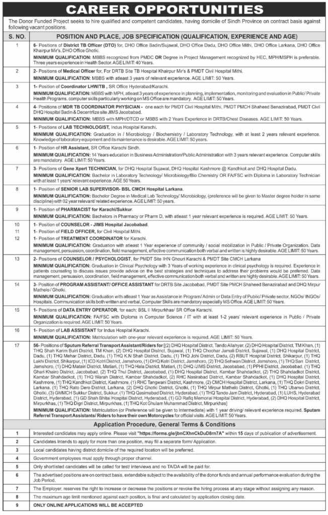 latest jobs in sindh, project based jobs in sindh, latest donor funded project jobs in sindh 2023, medical jobs in sindh, latest jobs in pakistan, jobs in pakistan, latest jobs pakistan, newspaper jobs today, latest jobs today, jobs today, jobs search, jobs hunt, new hirings, jobs nearby me,