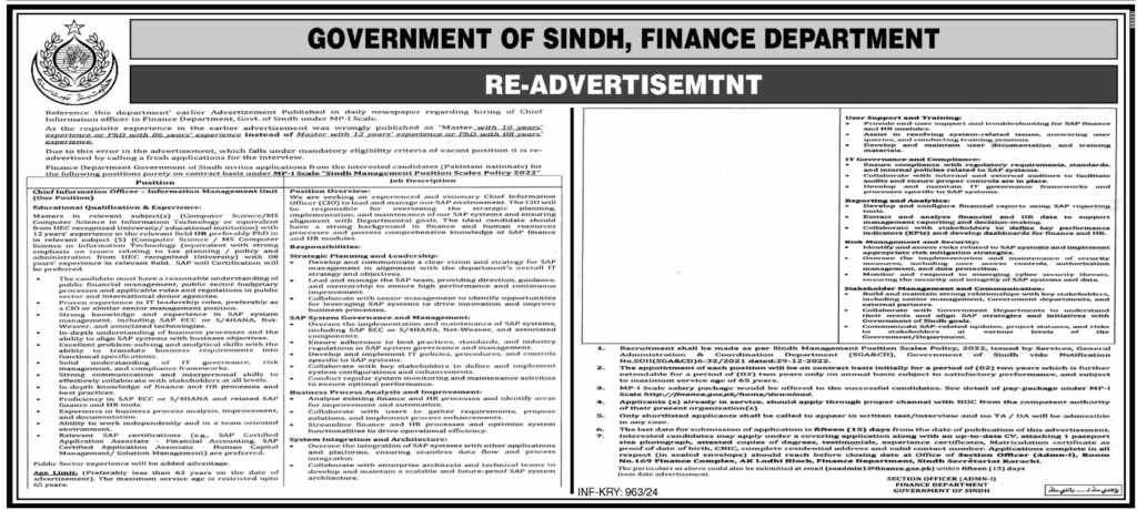 latest jobs in sindh, sindh govt jobs, finance department sindh jobs 2024, latest jobs in pakistan, jobs in pakistan, latest jobs pakistan, newspaper jobs today, latest jobs today, jobs today, jobs search, jobs hunt, new hirings, jobs nearby me,