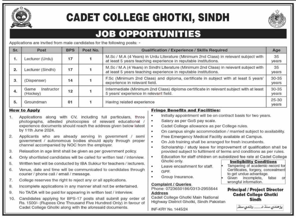 latest jobs in sindh, jobs at cadet college ghotki 2024, latest jobs in pakistan, jobs in pakistan, latest jobs pakistan, newspaper jobs today, latest jobs today, jobs today, jobs search, jobs hunt, new hirings, jobs nearby me,