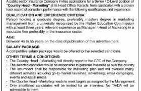 latest jobs in karachi, jobs in karachi, country head job at insurance company 2024, latest jobs in pakistan, jobs in pakistan, latest jobs pakistan, newspaper jobs today, latest jobs today, jobs today, jobs search, jobs hunt, new hirings, jobs nearby me