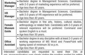Jobs at Pakistan Maritime Museum 2024