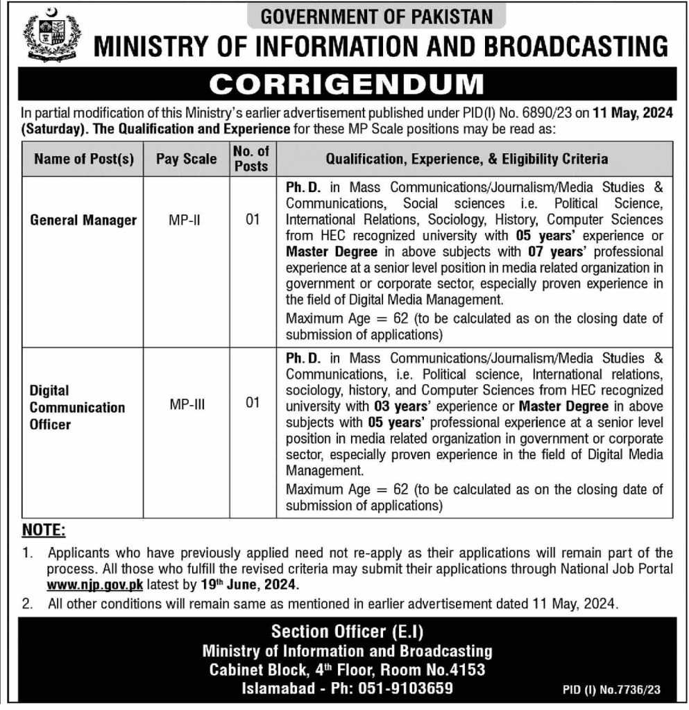 latest jobs in islamabad, federal govt jobs today, ministry of information & broadcasting jobs 2024, latest jobs in pakistan, jobs in pakistan, latest jobs pakistan, newspaper jobs today, latest jobs today, jobs today, jobs search, jobs hunt, new hirings, jobs nearby me,