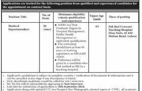 latest jobs in multan, jobs in multan, medical superintendent job t prcth multan 2024, latest jobs in pakistan, jobs in pakistan, latest jobs pakistan, newspaper jobs today, latest jobs today, jobs today, jobs search, jobs hunt, new hirings, jobs nearby me