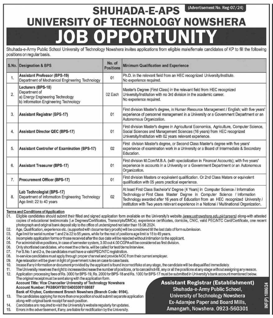 latest jobs in kpk, jobs in nowshera, jobs at uot nowshera 2024, latest jobs in pakistan, jobs in pakistan, latest jobs pakistan, newspaper jobs today, latest jobs today, jobs today, jobs search, jobs hunt, new hirings, jobs nearby me,