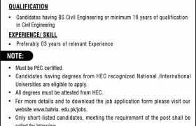 latest jobs in islamabad, jobs in islamabad, bahria university careers, project engineer job at bahria uni head office 2024, latest jobs in pakistan, jobs in pakistan, latest jobs pakistan, newspaper jobs today, latest jobs today, jobs today, jobs search, jobs hunt, new hirings, jobs nearby me